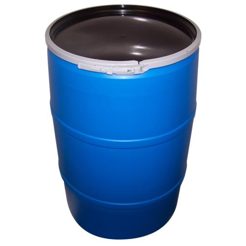 55 Gallon Barrel with Lid Food Grade Hawthorne Gardening Company